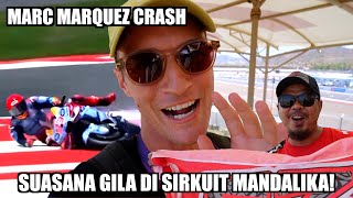 MEMANG GILA DI MotoGP  MARC MARQUEZ CRASH [upl. by Yesiad]