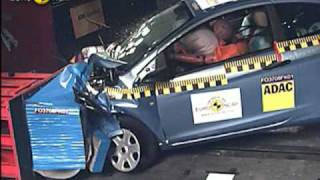 Euro NCAP  Ford Ka  2008  Crash test [upl. by Nac]