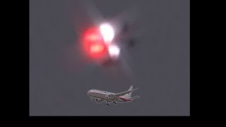 NEW UFO FOOTAGE just before Malaysia flight 370 went missing Part 1 [upl. by Ahsiemac]