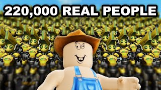 The BIGGEST ROBLOX RAID Ever Recorded [upl. by Akeimahs]