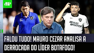 quotTUDO ERRADO O BOTAFOGO COMETEU VÁRIOS ERROS E pra mimquot Mauro Cezar FALA TUDO da DERROCADA [upl. by Yahs514]