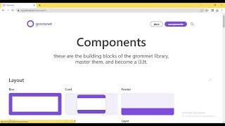 Grommet React UI Framework [upl. by Sharyl]