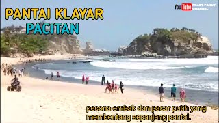 PESONA OMBAK DAN PASIR PUTIH DI PANTAI KLAYAR PACITAN [upl. by Coulson114]