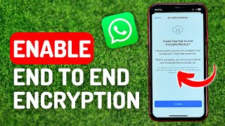 How to Enable End to End Encryption in Whatsapp  Full Guide [upl. by Arvid]