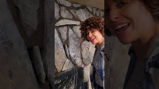 happy rocks barbross bobross lol paint painter rockwall stone paintedstone artist utah [upl. by Atinek]