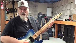 Guitar Gavel Lick Of The Week with Keith Amyx  Pedal Steel over A amp E [upl. by Blanchard]