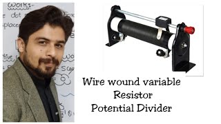 L9 Wire wound variable Resistor RHEOSTAT in UrduCh12 class12 KPK and Federal boards [upl. by Enelime]