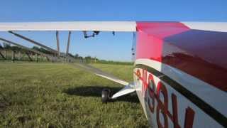 Aero Works Sport Cub S2 110quot wingspan 60cc engine [upl. by Akimad]