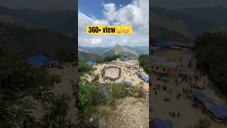 360•view pahadko mela😲 volleyball lover shortsfeed volleyball [upl. by Chadbourne838]