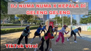 DJ NUMA NUMA X KEPALA DIGELENG GELENG  TikTok Viral Terbaruv Zumba BMI Hongkong [upl. by Annaicul906]