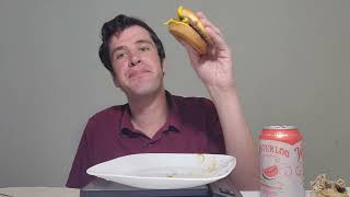 McDonalds Mcrib Review and Mukbang McRib mcdonalds mukbang foodreview [upl. by Grevera864]