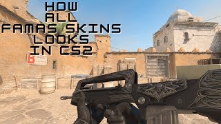 All Famas Skins in CS2 [upl. by Aicilet569]