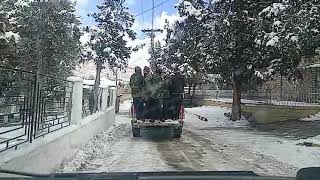 Ziarat Balochistan Today Snowfall  Quetta Ziarat Weather  Ziarat Vlog Tour  8 January 2024 [upl. by Eiramlirpa]