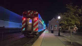 BNSF Intermodal And Outbound Metra At LaGrange  102524 [upl. by Kenna]