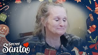 Secret Santa has a surprise for this single mom whose son unexpectedly died of an asthma attack [upl. by Stoeber229]