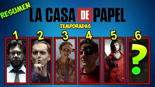 LA CASA DE PAPEL 💰 RESUMEN de la serie [upl. by Hareenum679]