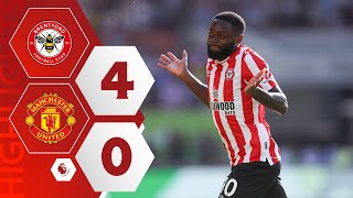 Brentford 40 Manchester United  The Bees THRASH The Red Devils [upl. by Hnirt567]