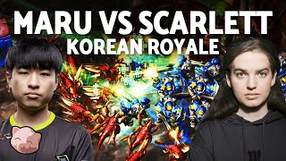 MARU vs SCARLETT  WardiTV Korean Royale Bo3 TvZ  StarCraft 2 [upl. by Silverstein]