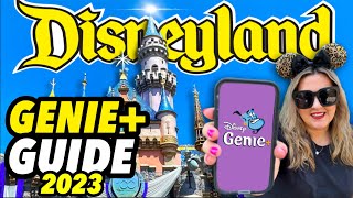 DISNEYLAND GENIE  2023 GUIDE How to use Tips amp Tricks What’s New amp Changed  Answering Questions [upl. by Trina]