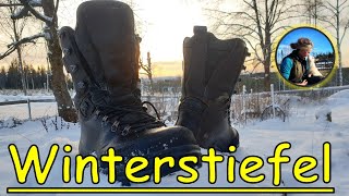 Welche Winterstiefel bei dieser Eiseskälte [upl. by Latsyrcal]