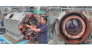 LT Motor Stator Coil Rewinding 400KW 2880RPM CG [upl. by Rabin]