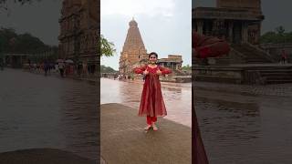 Tanjore Big Temple  Shalini  Raji Pandian Stores  Athinthom music song tamil [upl. by Nyltiac589]