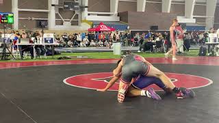 11324 Rockwell Rumble Semi Final Match Justin Ruiz vs Karson ShelleySpanish Fork UT L by Fall [upl. by Tnahs]