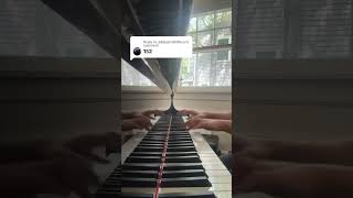 rushe 152 bpm rushe rushepiano pianotok🎹 metronomechallenge metronome pianochallenge [upl. by Cutty]