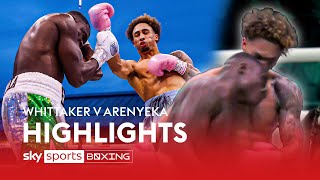 HIGHLIGHTS 💥 Ben Whittaker vs Ezra Arenyeka  IBF International light heavyweight title [upl. by Dlonra882]