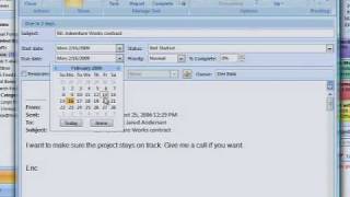 Using Tasks in Outlook [upl. by Eiramnaej]