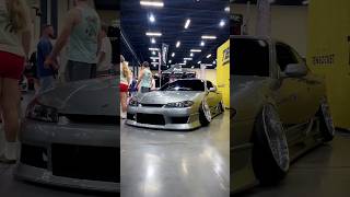 SlammedEnuff Sevierville Day 1 Showcase👌🏻⛰️ slammedenuff sevierville cars shorts jdm stance [upl. by Ellecrag]