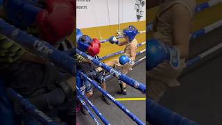 BOXEO VS KICKBOXING🥊⚔️boxeo elpatron kickboxing humor sparring combate mma risas viral [upl. by Chaffee]