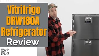 Vitrifrigo DRW180A A Double Drawer Refrigerator  Freezer Review [upl. by Tomchay]