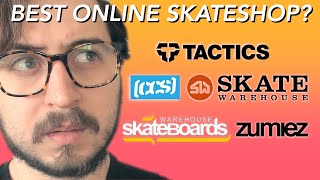 What is the Best Online Skate Shop Zumiez Tactics CCS Skate Warehouse Review [upl. by Ramsey]