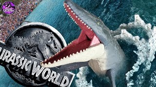 MOSASAURUS  Jurassic World Fallen Kingdom  Mattel Toys Review [upl. by Riorsson]