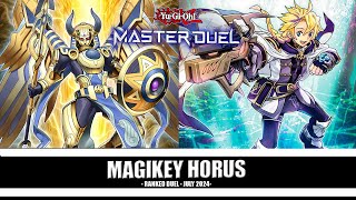 PLAYING IN DIAMOND BUT FEELS LIKE BEING IN GOLD  Magikey Horus  YuGiOh Master Duel Ranked [upl. by Aryamoy]