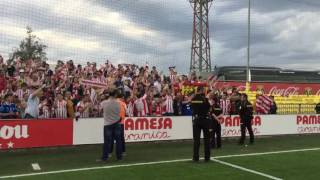 La fiesta en Villarreal quotSomos los ultras que no fallanquot [upl. by Steffie]