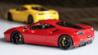 Review  118 Scale Bburago Ferrari 488 GTB [upl. by Dutchman]