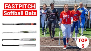 Best Fastpitch Softball Bats Review Top 5 Softball Bats Buying Guide✅✅✅ [upl. by Ahpla]