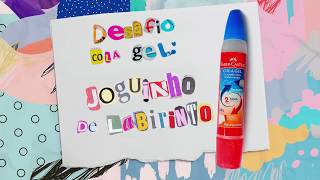 Desafio Cola Gel Labirinto [upl. by Elisabet367]