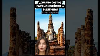 130🇪🇸🇹🇭 Parque histórico de Sukhothai en Tailandia en 1 minuto ¿Cuánto Costó Construirlo short [upl. by Zalucki]