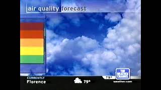 Weather Channel Local Forecast August 1 2005 [upl. by Akiemehs]