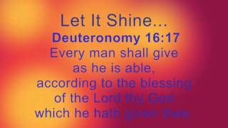 Deuteronomy 1617 KJV Childrens Bible Drill Blue Cycle 2 [upl. by Caia]