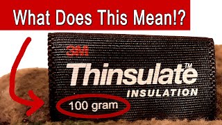 What Grams of Insulation For Hunting Gear Really Means  Thinsulate Primaloft Thermalite etc [upl. by Lisa394]