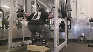 slant board squats in smith machine275×10 [upl. by Tyika886]