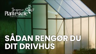 Sådan rengør du dit drivhus [upl. by Kieger]