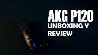 Micrófono De Estudio  Home Studio  AKG P120 Unboxing y Review [upl. by Renado]