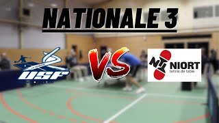 NATIONALE 3  FERRIERE VENDEE TENNIS DE TABLE vs NIORT TT  HIGHLIGHTS [upl. by Gilges381]