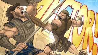 Troy Achilles vs Hector [upl. by Hairu306]