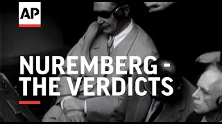 NUREMBERG  THE VERDICTS  Nuremberg Trial [upl. by Ittap]